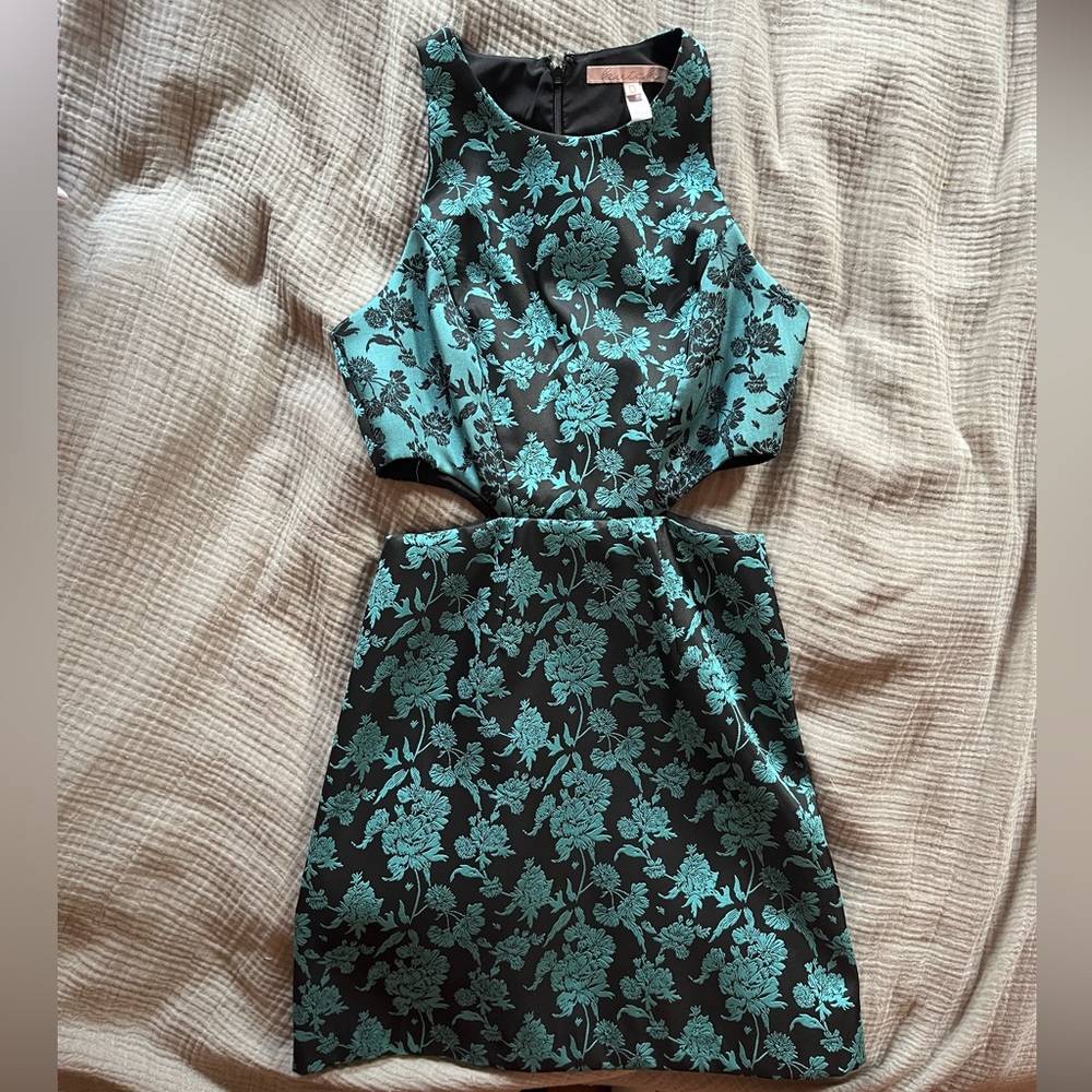 Cut-out Cocktail Mini Dress
